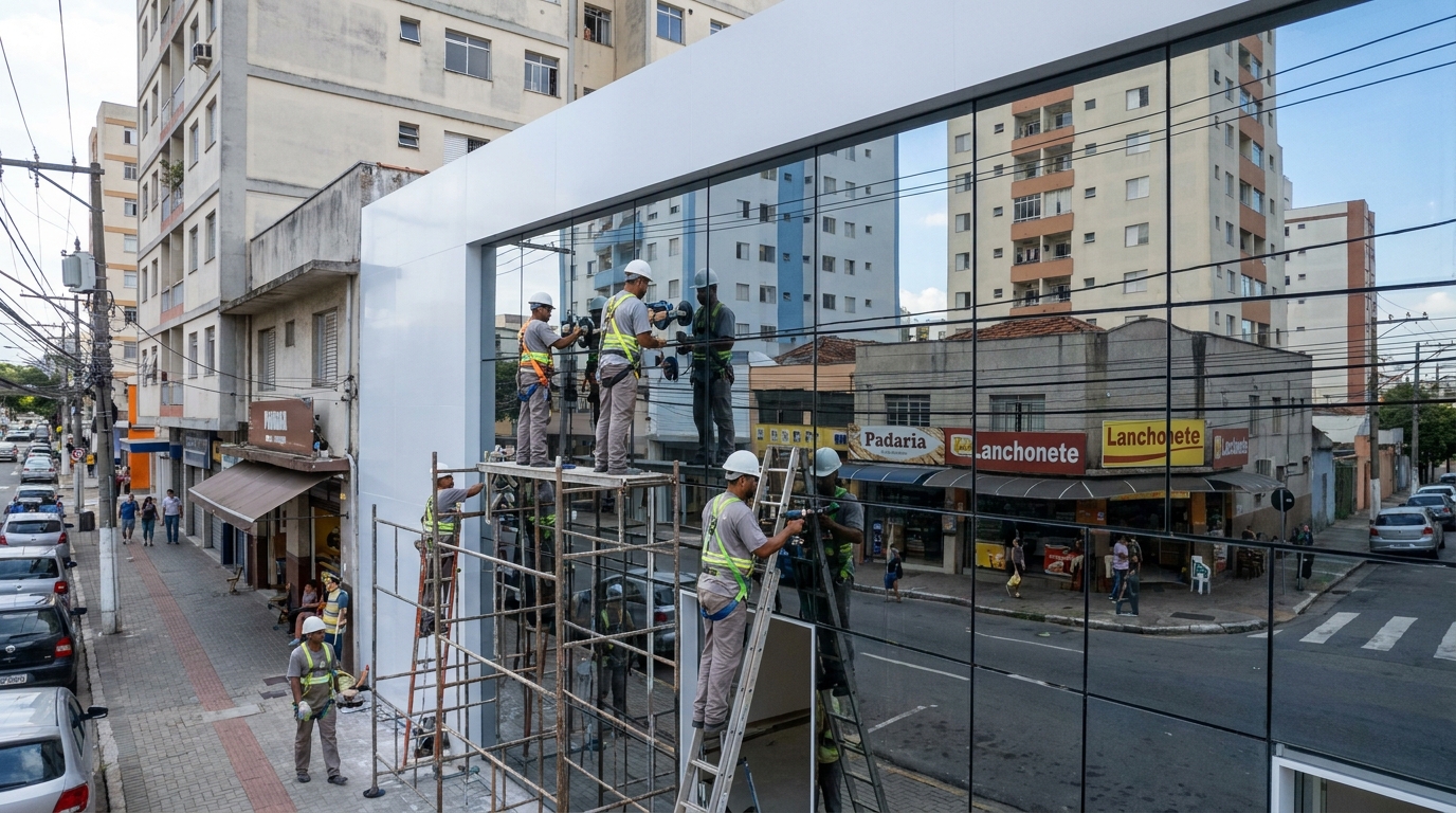 Fechamentos em Vidro em Uberaba‑MG