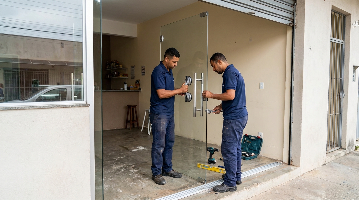 Portas em Vidro em Uberaba‑MG